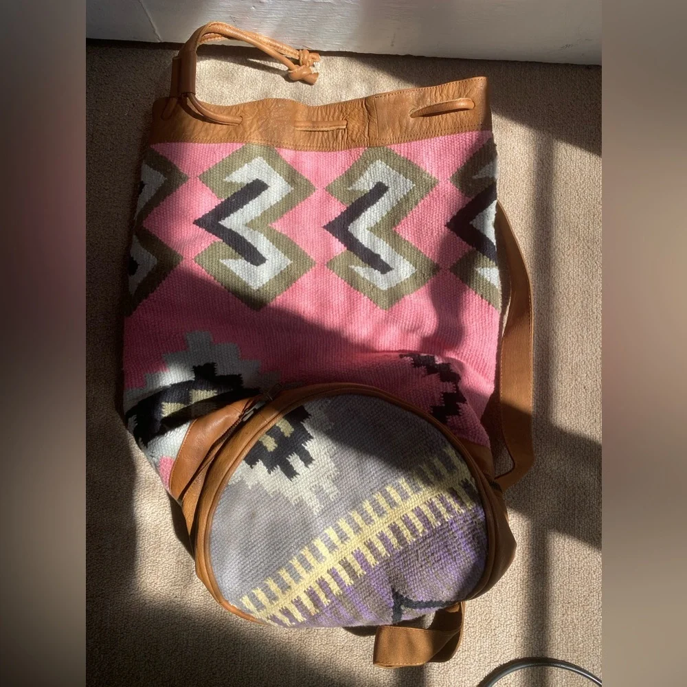 Urban Outfitters Ecote Kilim Aztec
Bucket Bag - Picture 8 of 11